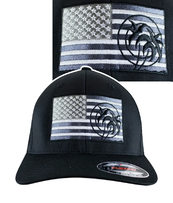 Retro Baseball Caps"Strong" Classic Flexfit Hat
