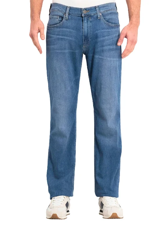 Men's Skinny Jeans with Stretch FabricMen's Normandie Straight Fit Jeans In Hardey
