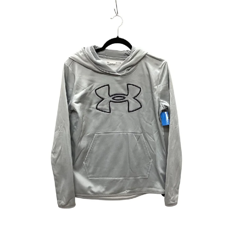 Men's Hoodies with Stretch FabricSweatshirt Hoodie By Under Armour In Blue, Size: S