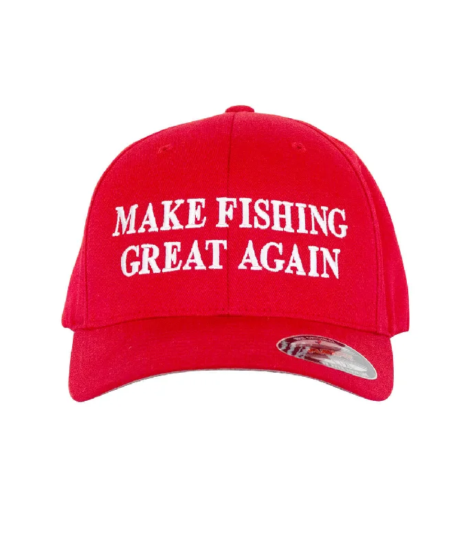 Bright Straw Hats"Make Fishing Great Again" Classic Flexfit Hat