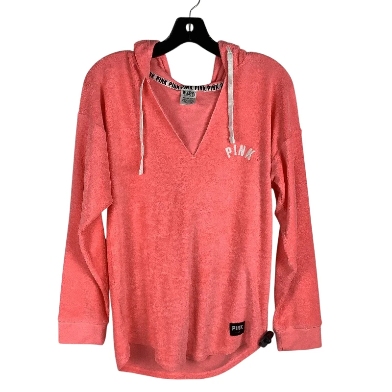 Men's Hoodies with Reinforced CuffsSweatshirt Hoodie By Pink In Pink, Size: Xs