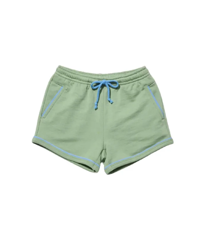 Flexible Men's Yoga ShortsBailey Short In Basil