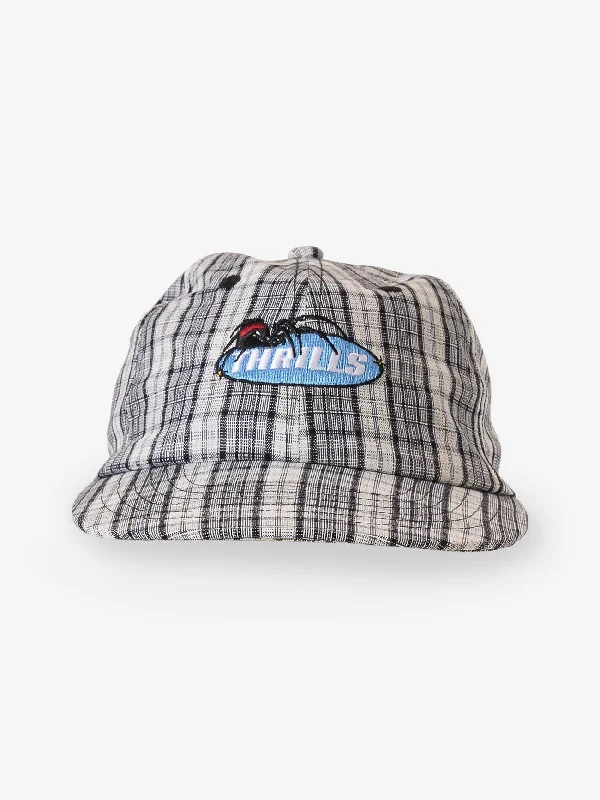Unique Baseball CapsTrust In Us 6 Panel Cap - Black White Check