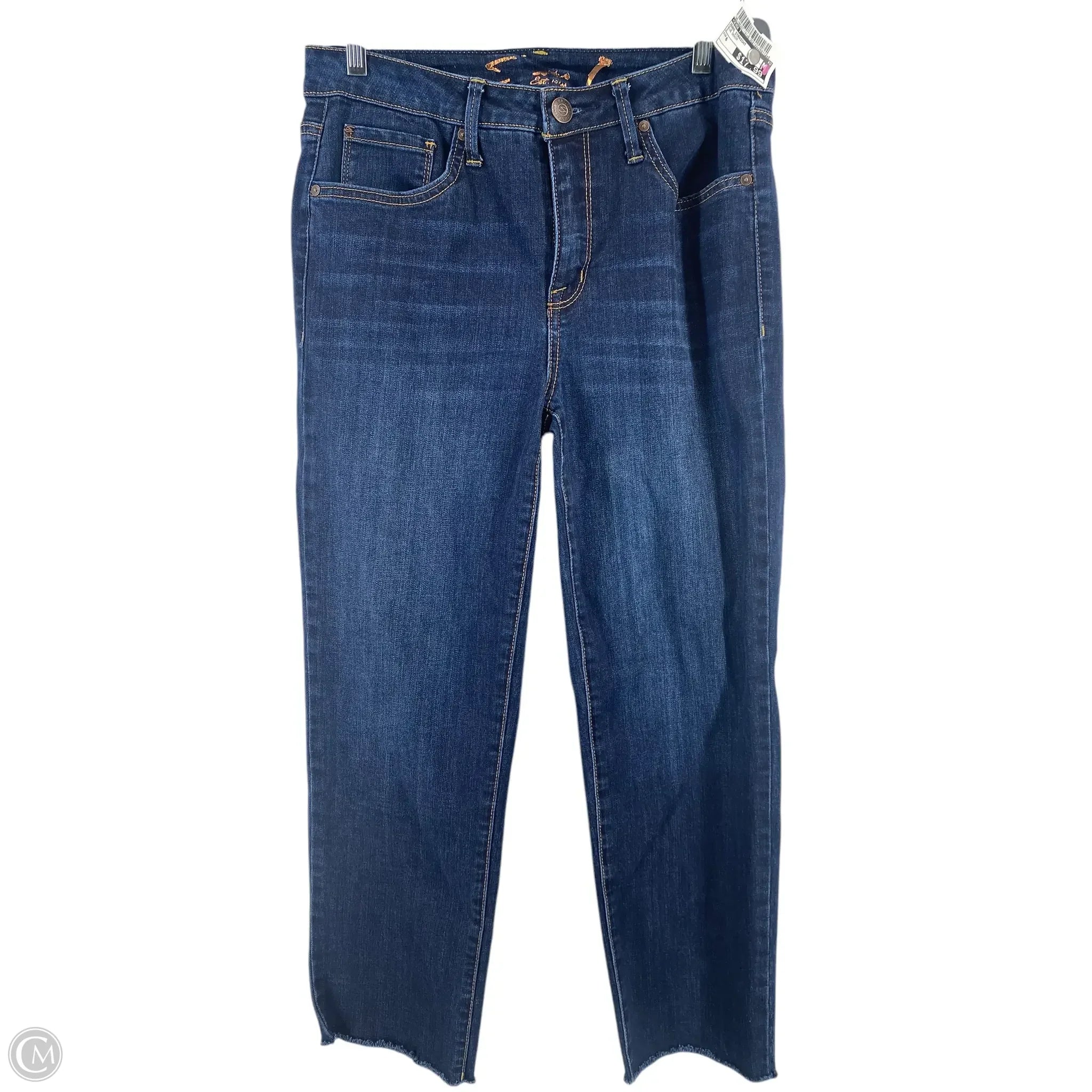 Flexible Men's JeansJeans Straight By Seven 7 In Blue Denim, Size: 6