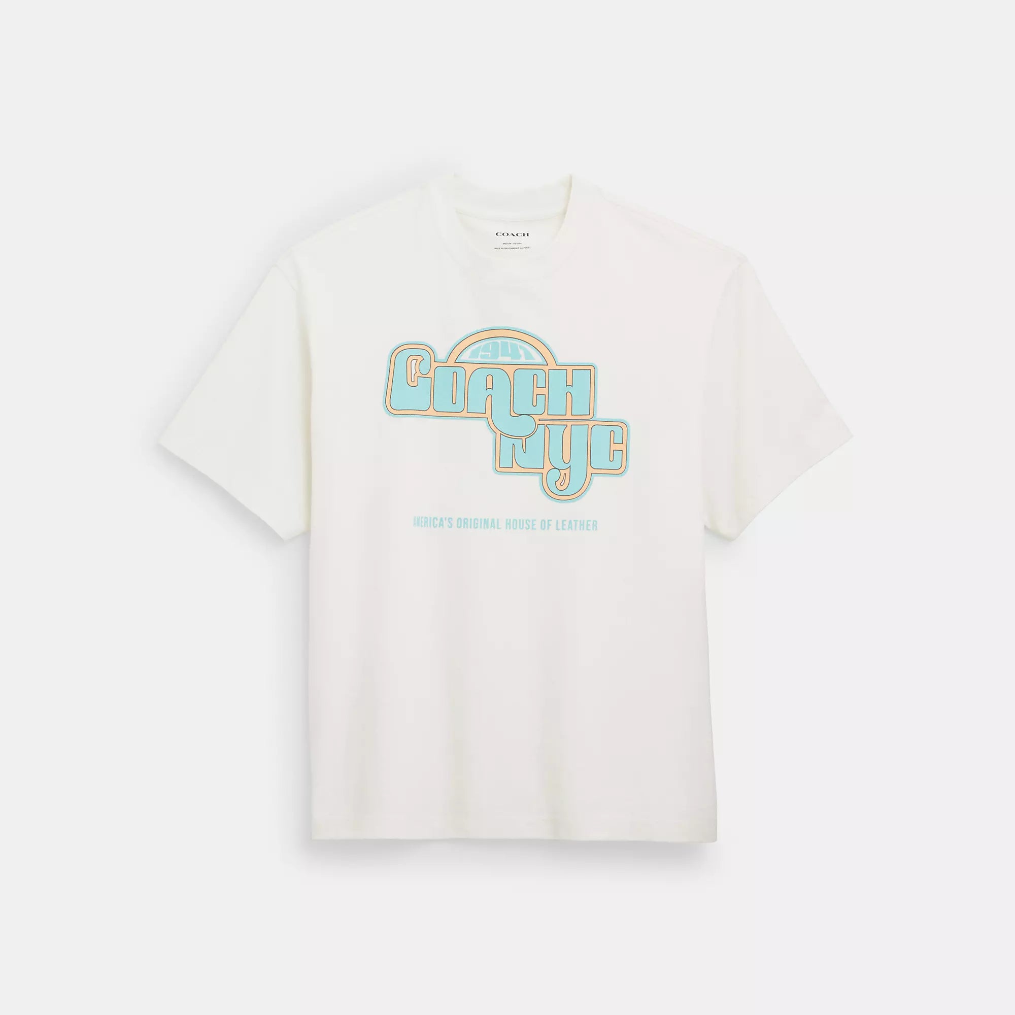 Men's Minimalist Shirts for a Clean LookCoach Outlet New York T Shirt In Organic Cotton