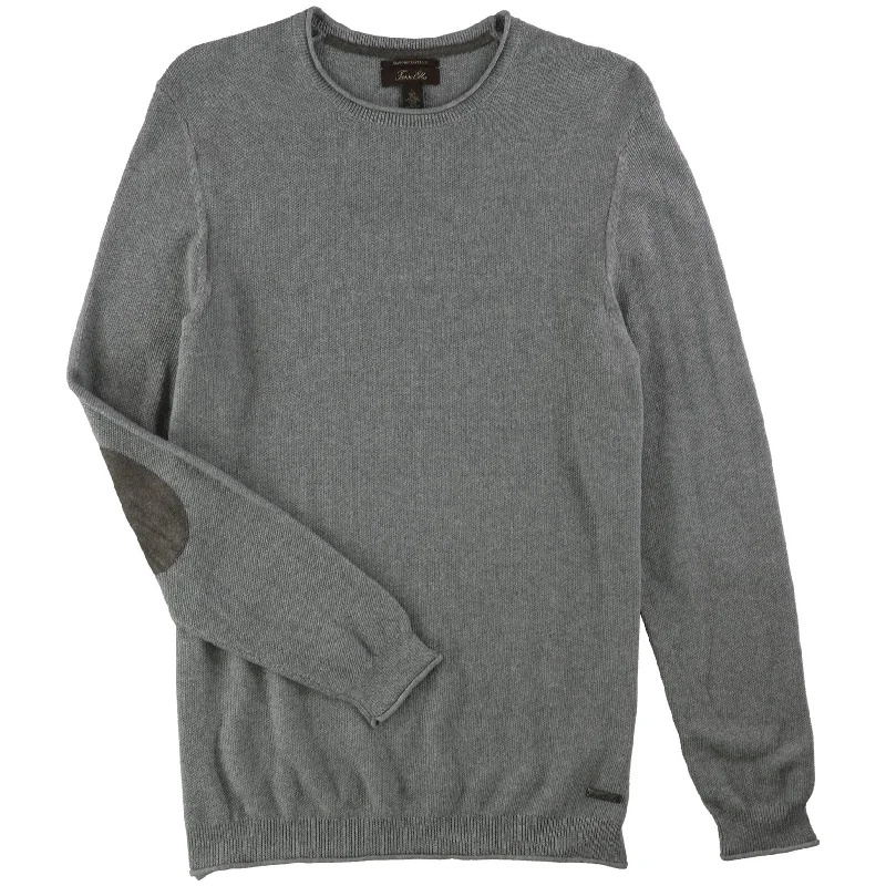 Layered Men's Vest SweatersTasso Elba Mens Textured Pullover Knit Sweater