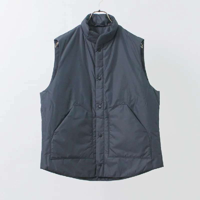 Men's Coats with Snap ButtonsM.I.D.A. / Nylon Padded Vest