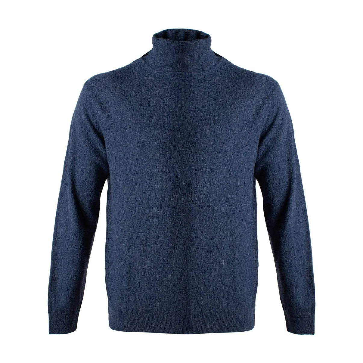 Men's Sweaters for Casual OccasionsViyella T-Neck Sweater Eco CashFive Blue - 555647 1698