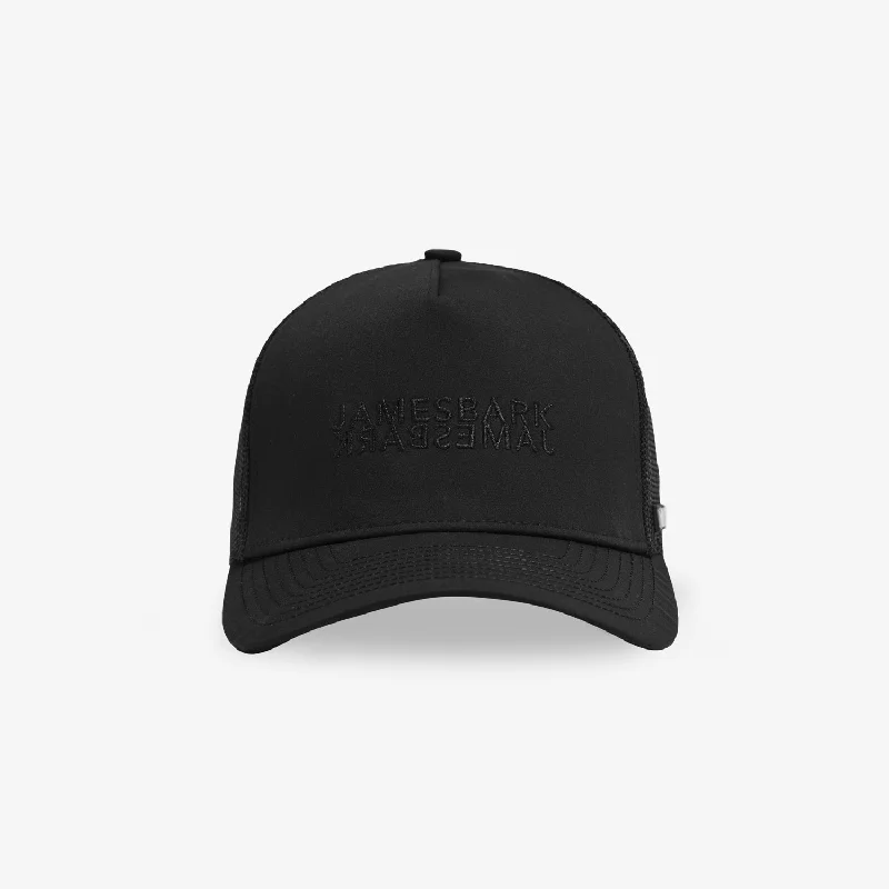 Attractive Bucket HatsReverse Logo Recycled Cap in Black