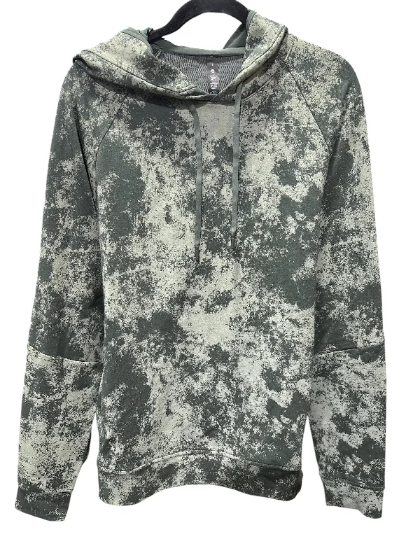 Men's Hoodies with Contrast StitchingAthletic Sweatshirt Hoodie By Lululemon In Green, Size: L Men's Hoodies with Contrast StitchingAthletic Sweatshirt Hoodie By Lululemon In Green, Size: L