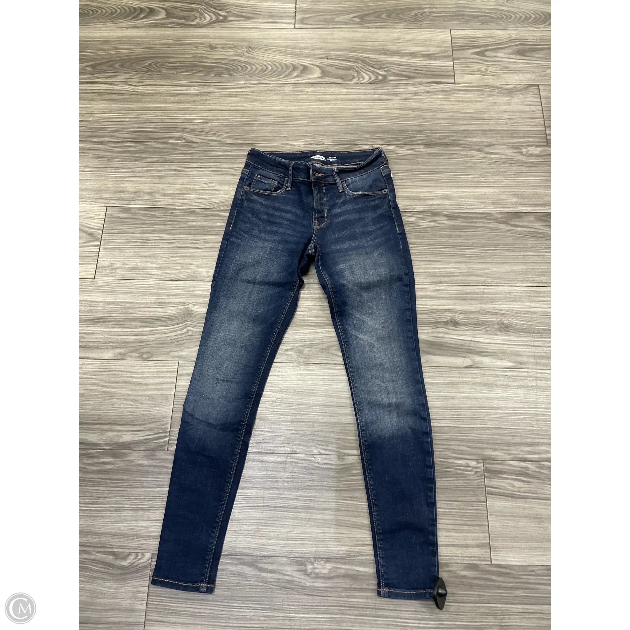 Baggy Cargo Men's JeansJeans Skinny By Old Navy In Blue, Size: 0