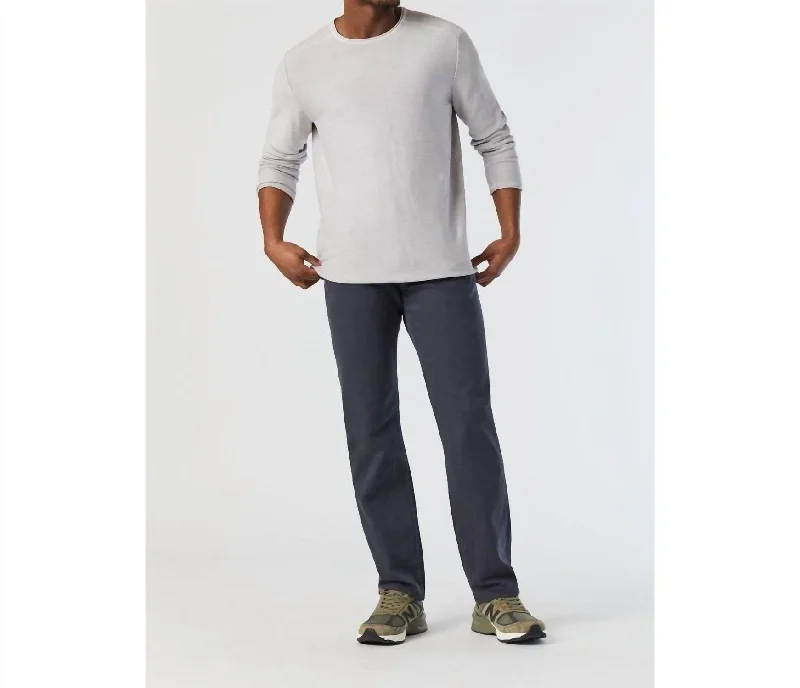 Dark Wash Men's JeansZach Twill Pant In Ebony