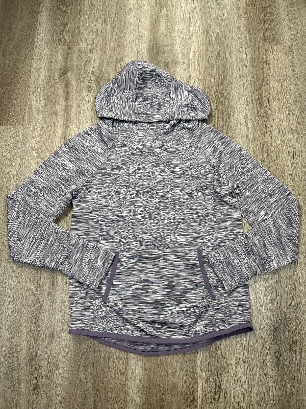 Men's Hoodies for Big and TallAthletic Sweatshirt Hoodie By 90 Degrees By Reflex In Purple, Size: M