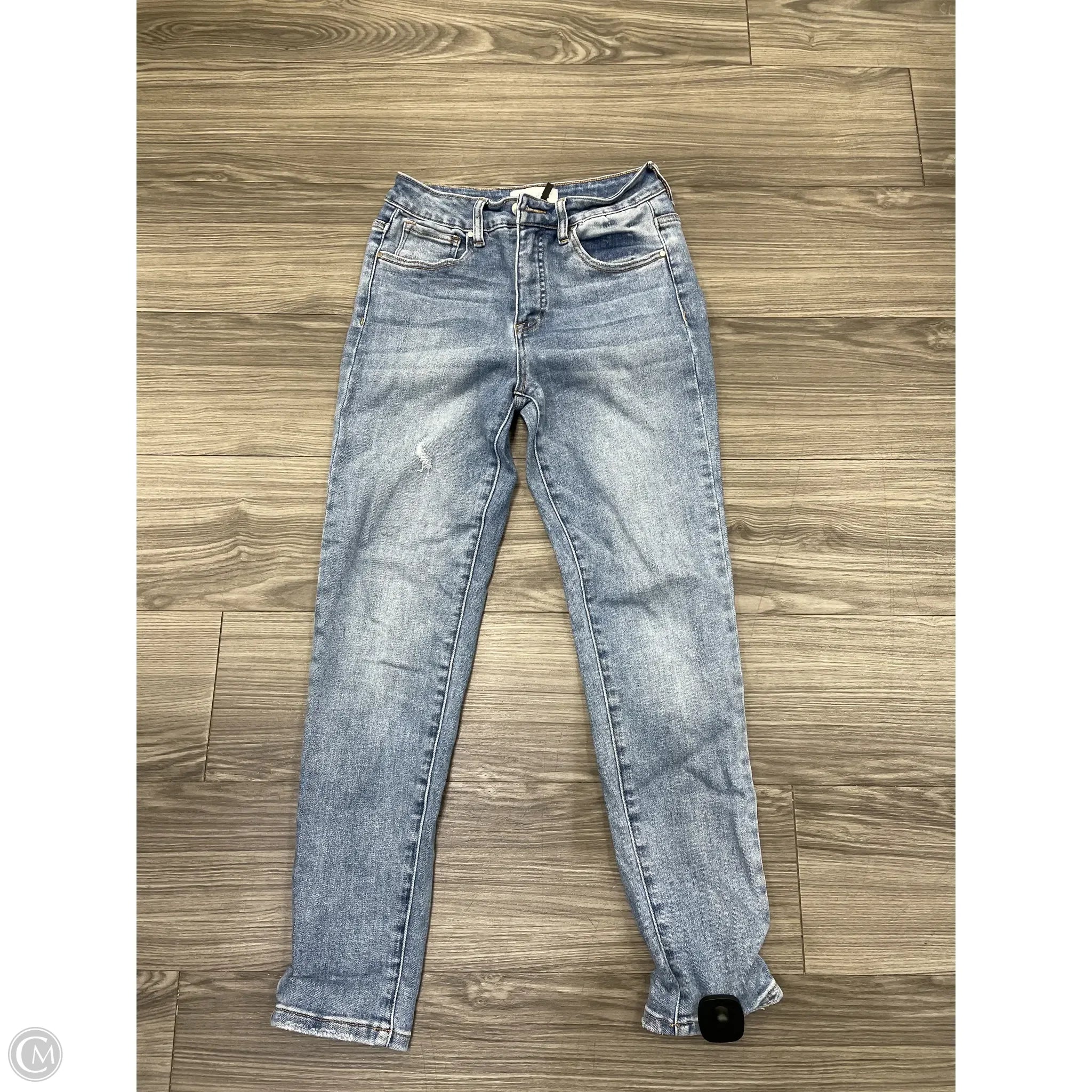 Men's Jeans with Functional PocketsJeans Straight By Risen In Blue, Size: 6
