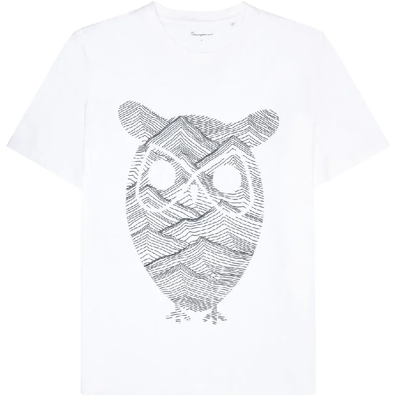 Men's Shirts with Mock NecksRegular fit mountain t-shirt - Regenerative Organic Certified® - GOTS/Vegan - Bright White Men's Shirts with Mock NecksRegular fit mountain t-shirt - Regenerative Organic Certified® - GOTS/Vegan - Bright White