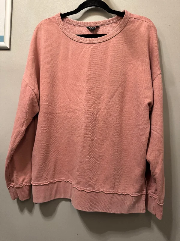 Men's Hoodies for WorkoutSweatshirt Crewneck By Buffalo David Bitton In Pink, Size: L Men's Hoodies for WorkoutSweatshirt Crewneck By Buffalo David Bitton In Pink, Size: L