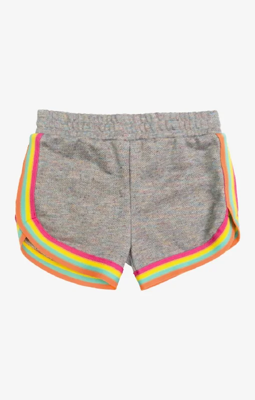 Men's Relaxed-Fit Denim ShortsGirls Lori Shorts In Grey Sparkle