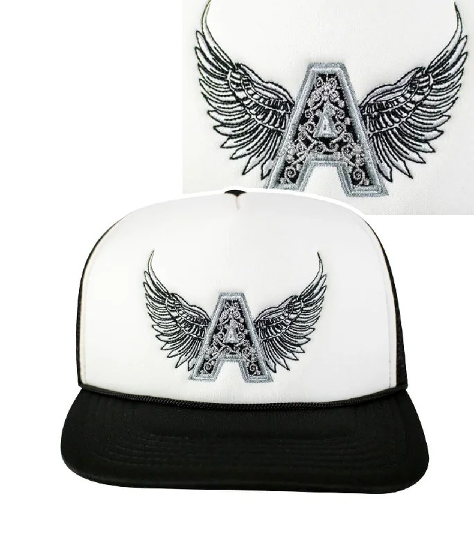 Unique Fedora Caps"Angel" Foam Trucker Hat