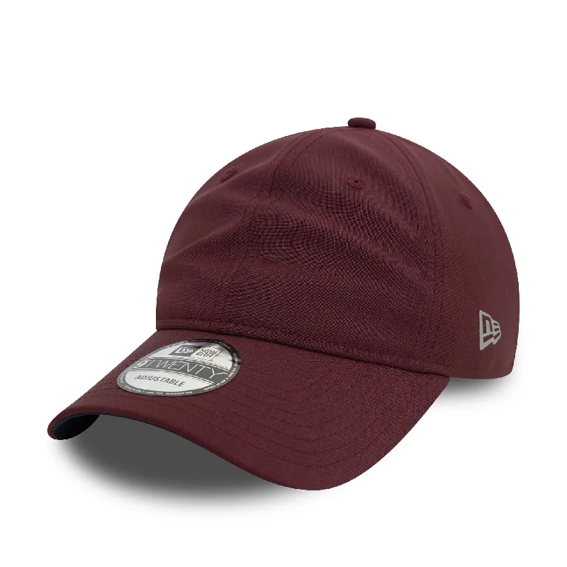 Customized Trucker HatsNew Era Water Repellent Dark Red 9TWENTY Adjustable Cap