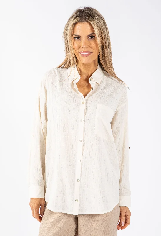 Men's Iron-Free Shirts for Wrinkle-Resistant WearTextured Shirt