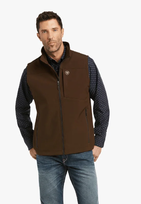 Men's Coats with Magnetic ClosuresAriat Mens Logo 2.0 Softshell Vest