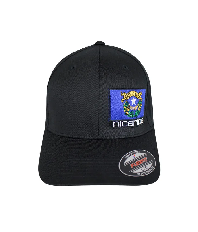 Reversible Sun Hats"Nevada Flag" Classic Flexfit Hat