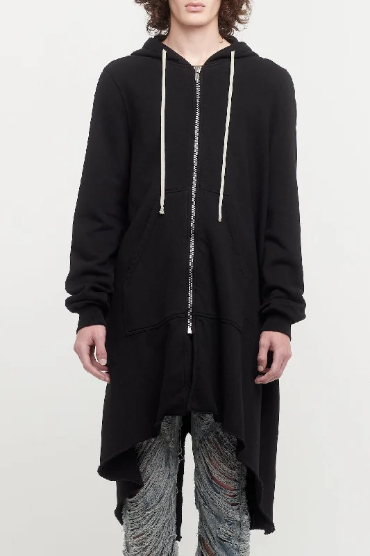 Men's Coats for LayeringRick Owens DRKSHDW Fishtail Parka in Black