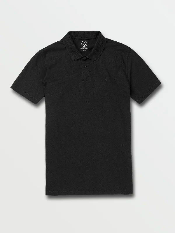 Men's Shirts with Short PlacketsMiddler Tech Polo - Black