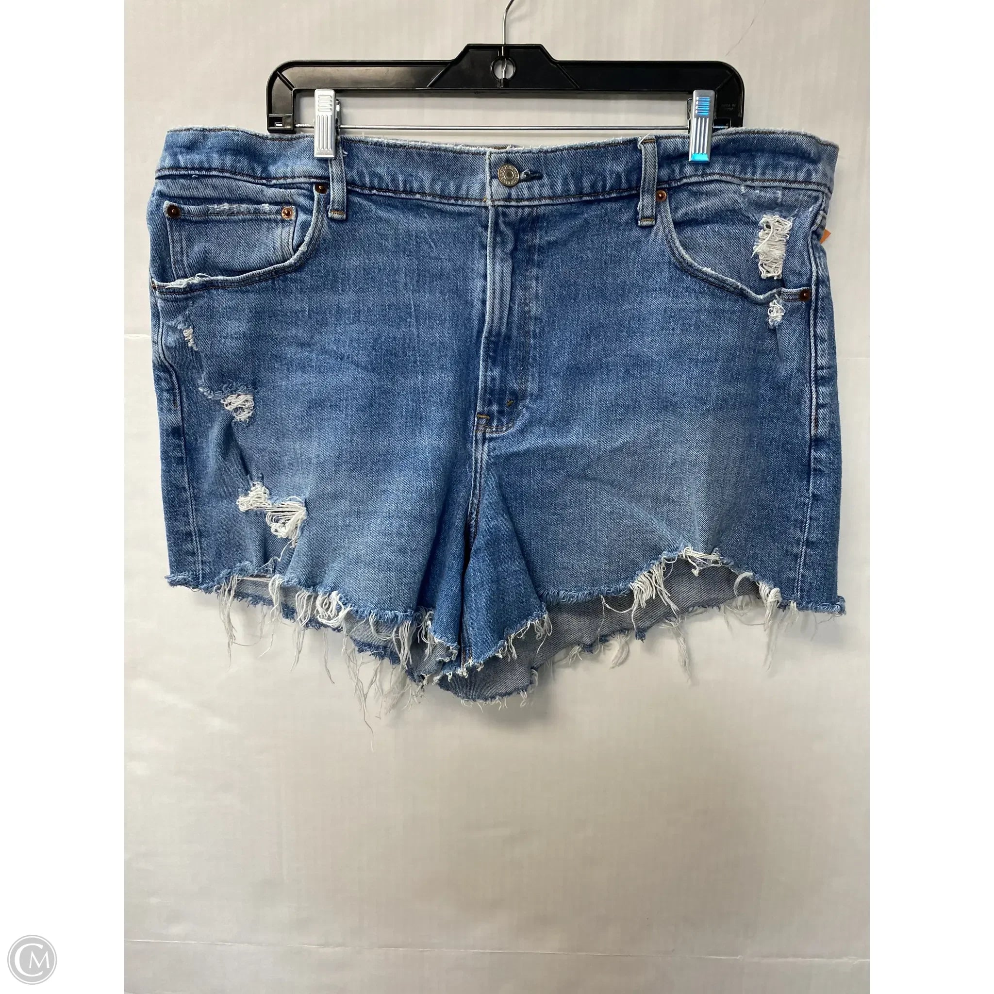 Workout-Ready Men's Active and Athletic ShortsShorts By Abercrombie And Fitch In Blue Denim, Size: 18 Workout-Ready Men's Active and Athletic ShortsShorts By Abercrombie And Fitch In Blue Denim, Size: 18
