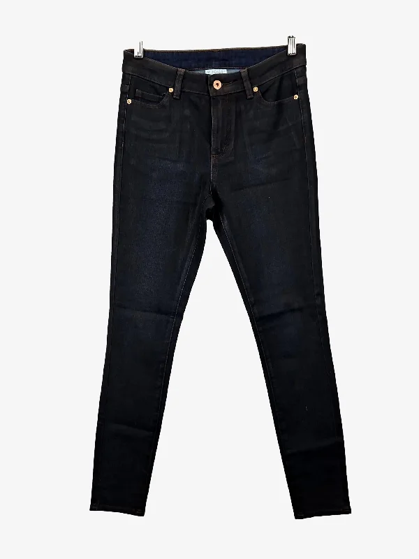 Men's Jeans for Office WearWitchery Essential Shiny Stretch Jeans Size 8
