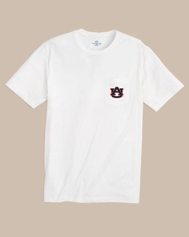 Men's Shirts with Drawstring WaistbandsAuburn Tigers Gameday Embroidered Short Sleeve T-Shirt