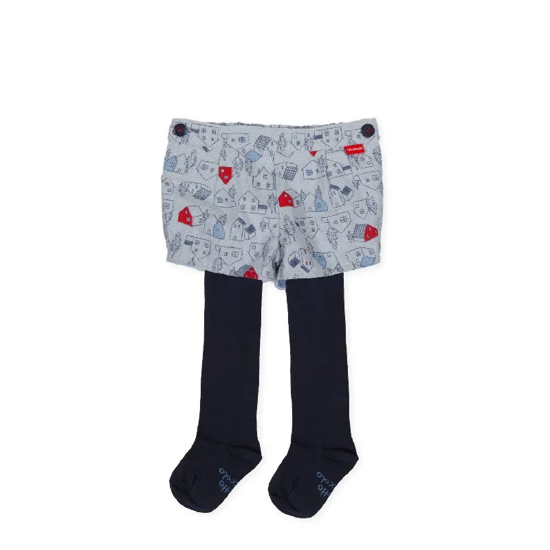 Skinny Men's Fit Casual ShortsGirl's Shorts With Tights In Indigo