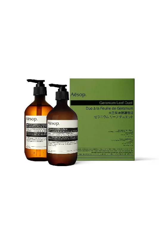 Men's Coats with Modern CutsAesop Geranium Leaf Body Care Kit (Duet)