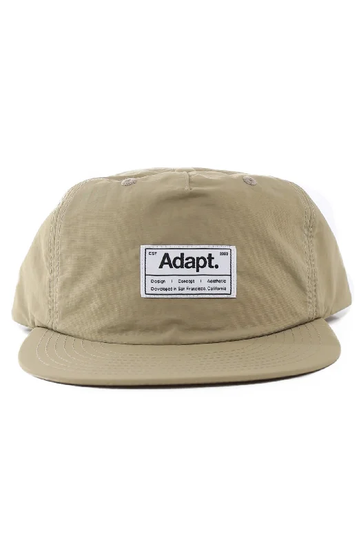 Oversized Fedora HatsHaze (Khaki Nylon Snapback Cap)
