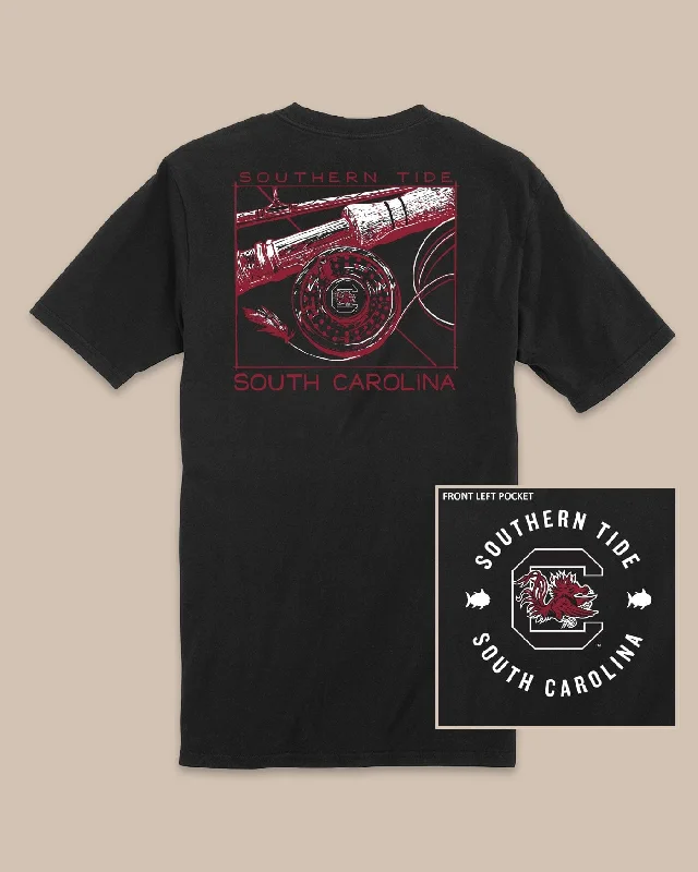 Men's Shirts with Contrast CollarsUSC Gamecocks Gameday Fly Reel T-Shirt