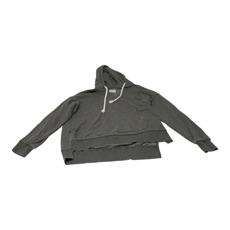 Men's Hoodies with Wind-Resistant FabricSweatshirt Hoodie By American Eagle In Grey, Size: S Men's Hoodies with Wind-Resistant FabricSweatshirt Hoodie By American Eagle In Grey, Size: S