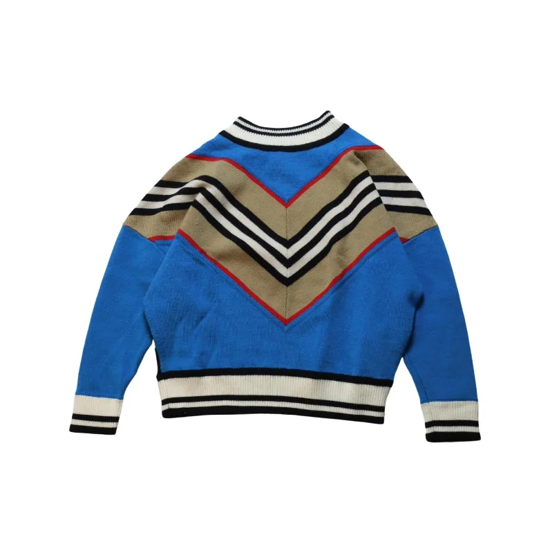 Men's Sweaters with EmbellishmentsBurberry Knit Sweater 4T