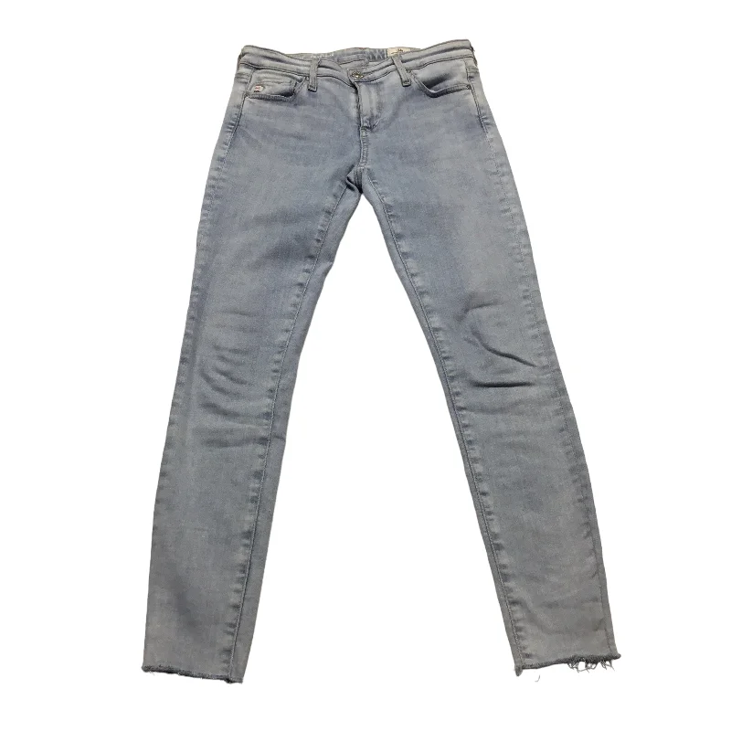 Men's Jeans with a Destroyed LookJeans Designer By Adriano Goldschmied  Size: 0