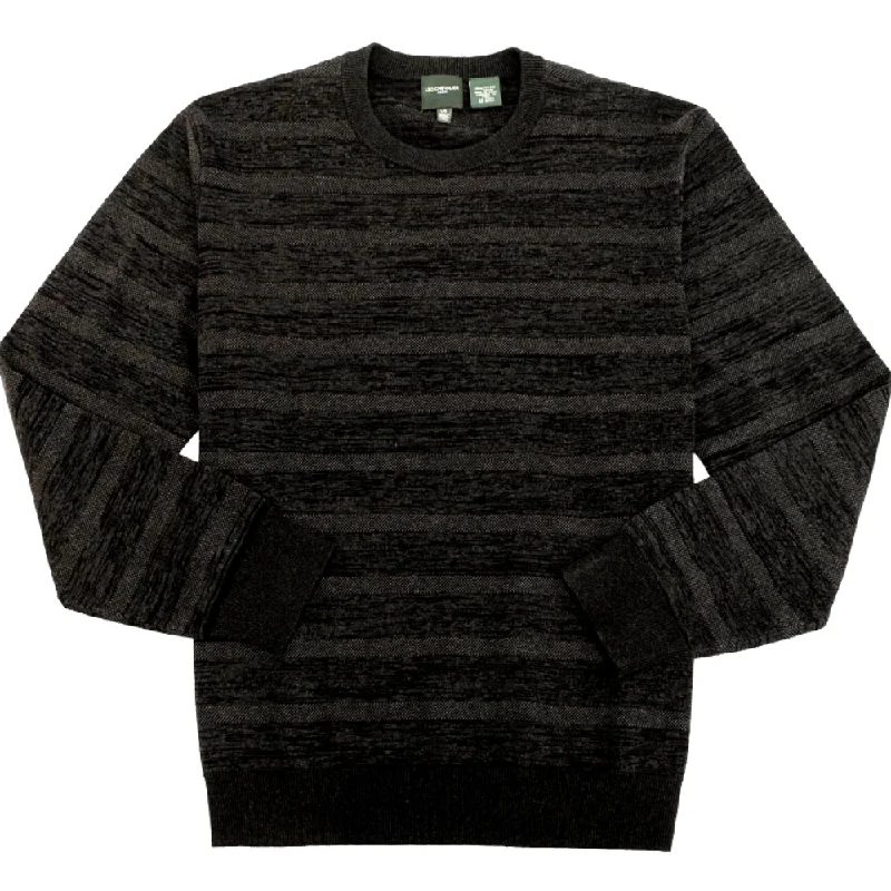 Fitted Men's Slim-Fit SweatersLeo Chevalier 100% Cotton Crew Neck Sweater - 523616 0998