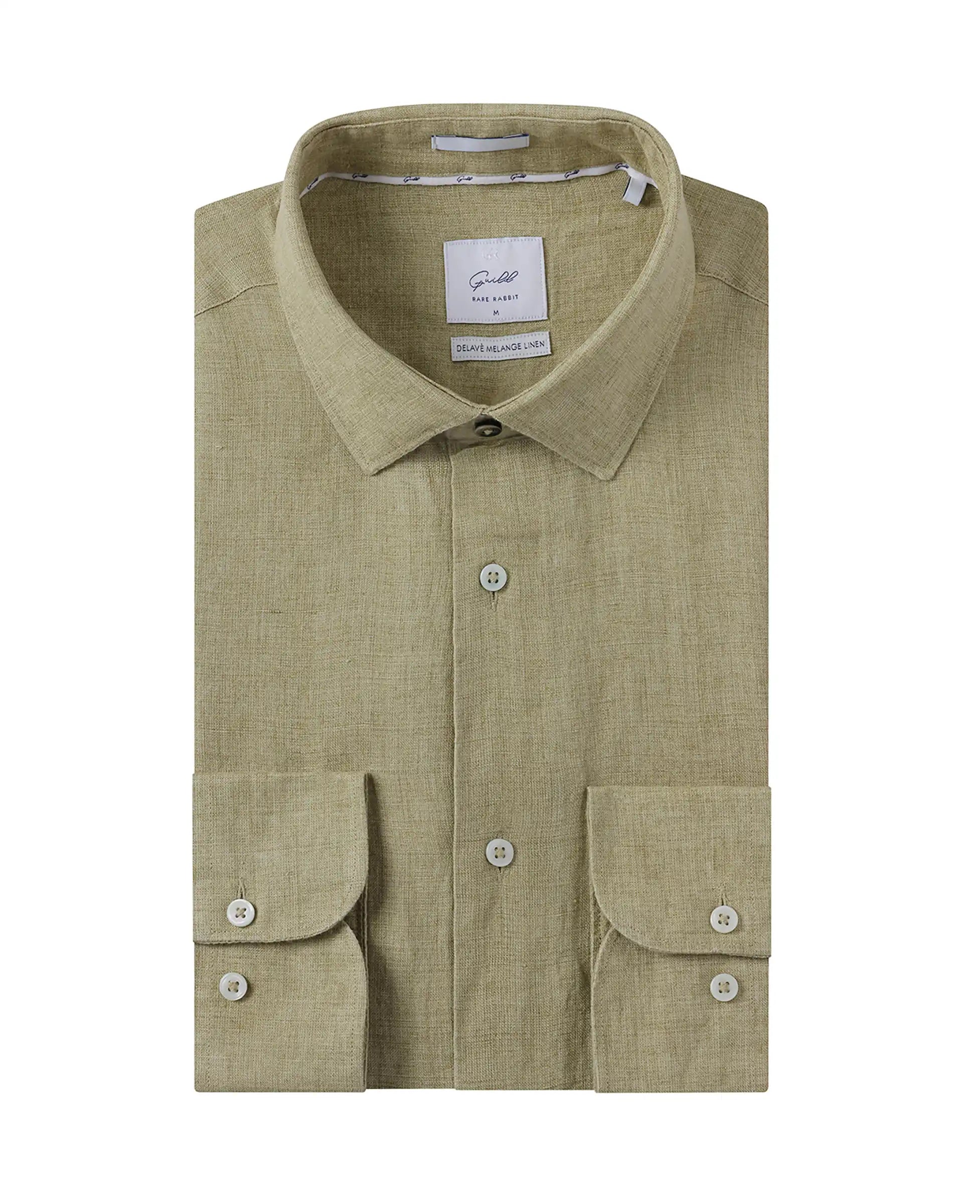 Lightweight Men's Poplin ShirtsRare Rabbit Mens Borium-2 Pastel Green Full Sleeve Melange Linen Fabric Solid Shirt Lightweight Men's Poplin ShirtsRare Rabbit Mens Borium-2 Pastel Green Full Sleeve Melange Linen Fabric Solid Shirt