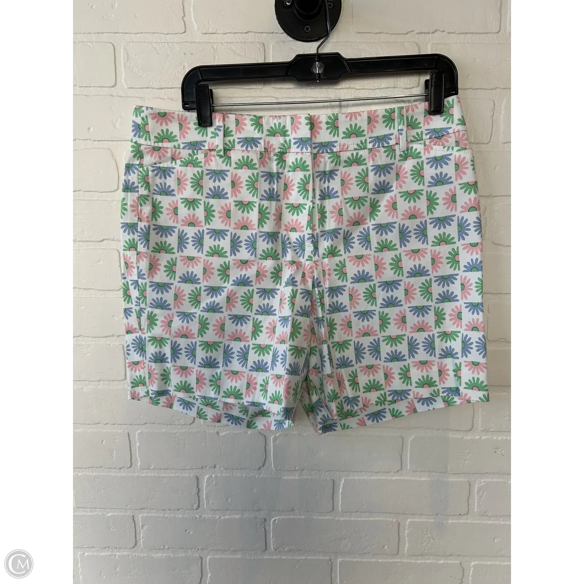 Sporty and Athletic Men's Workout ShortsShorts By Talbots In Pink & White, Size: 10p Sporty and Athletic Men's Workout ShortsShorts By Talbots In Pink & White, Size: 10p