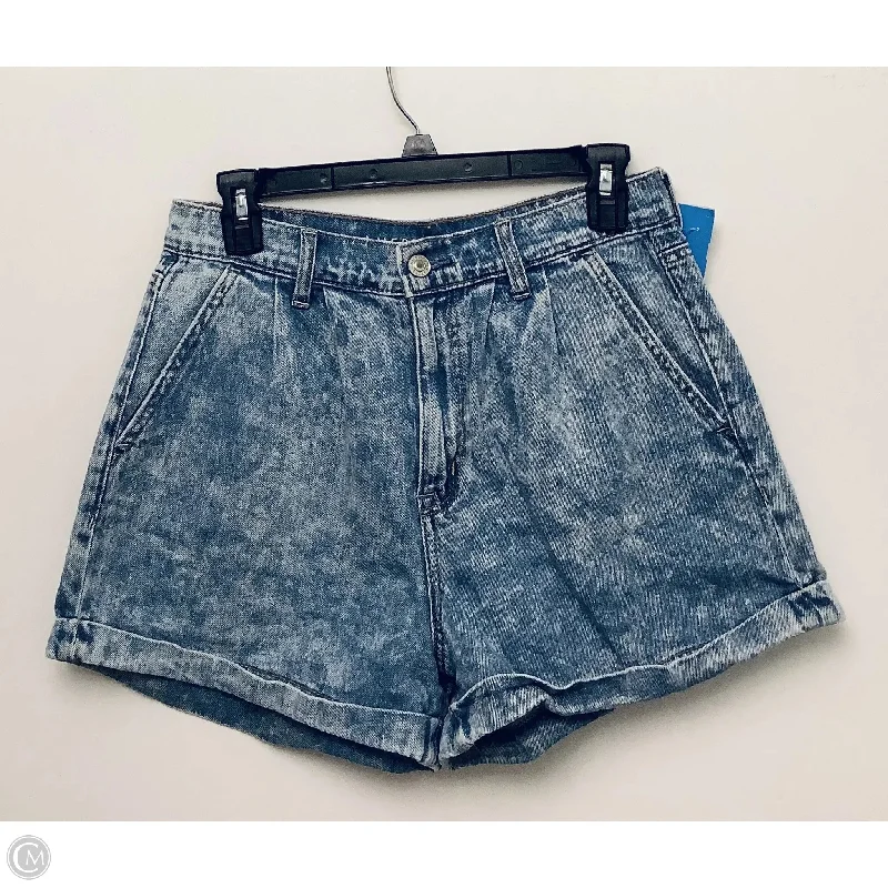 Short-Inseam Men's Dress and Chino ShortsShorts By American Eagle In Blue Denim, Size: 6