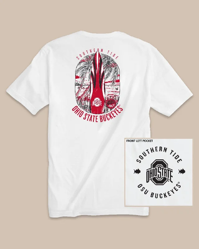 Men's Unique and Designer TopsOhio State Buckeyes Gameday Locals Only T-Shirt