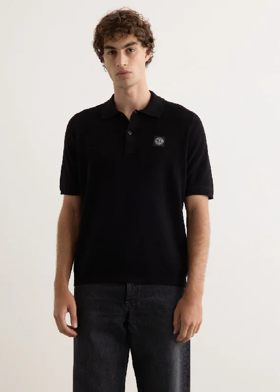 Men's Shirts with Embroidered DesignsSoft Organic Knit Polo