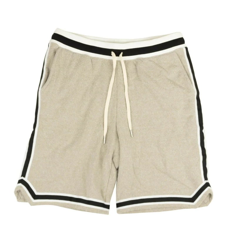 Men's Casual Short Pants for LoungingJohn Elliott Fur Terry Game Shorts - Wheat
