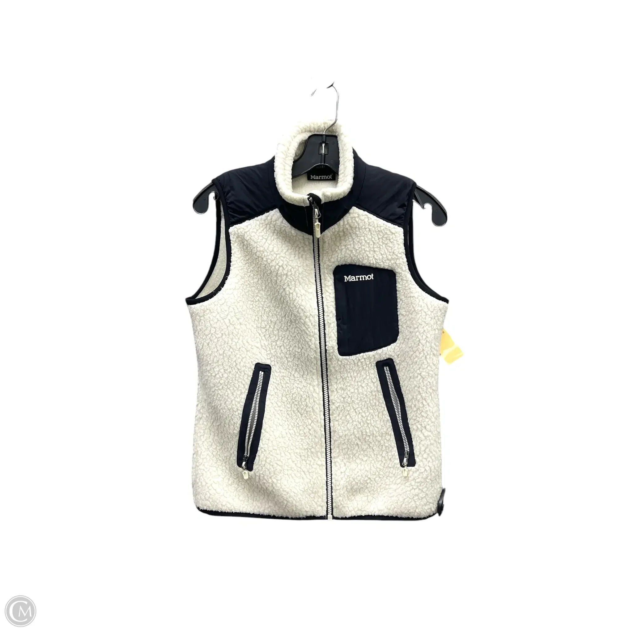 Winter-Ready Men's CoatsVest Faux Fur & Sherpa By Marmot In White Black, Size: Xs