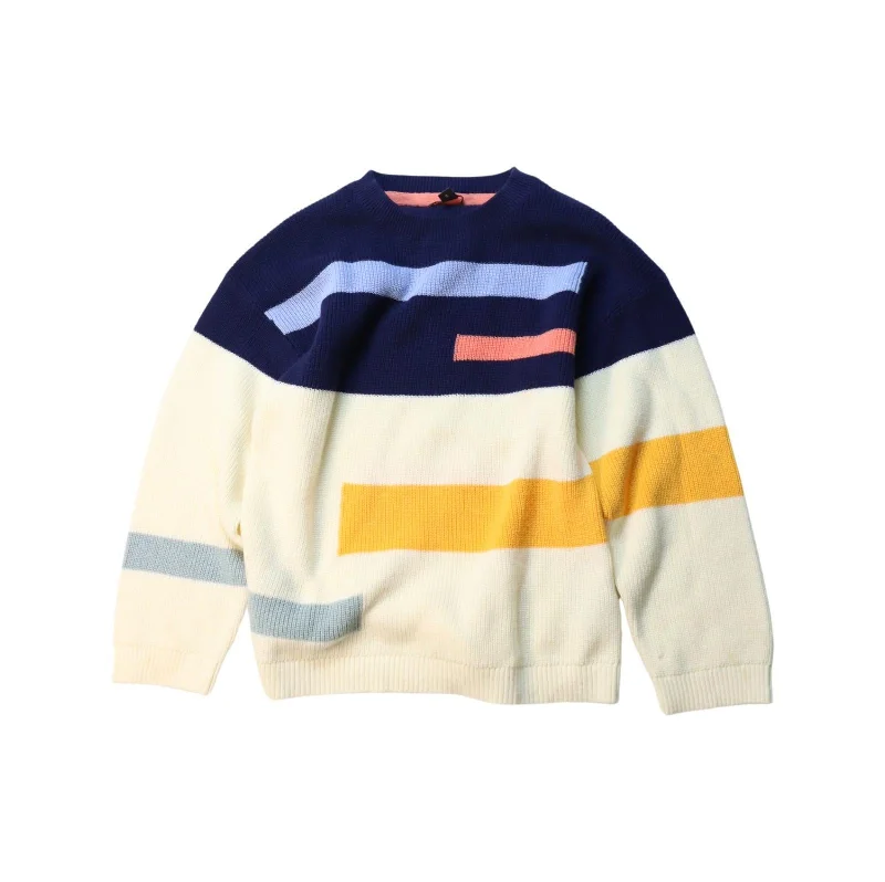 Men's Sweaters with Adjustable HemlinesVelveteen Knit Sweater 6T - 7Y (Size S)