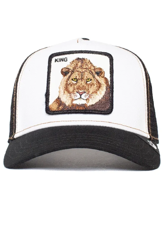 Designer Trucker HatsGoorin Bros. THE KING LION Hat