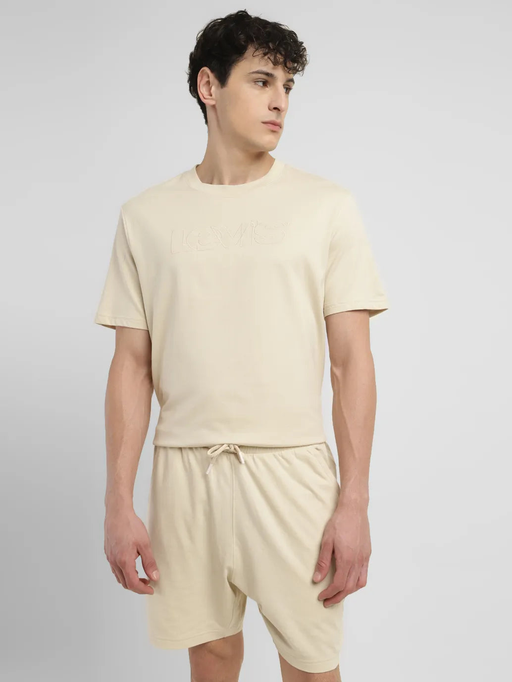 Men's Performance Shirts for SportsMen's Brand Logo Crew Neck T-shirt