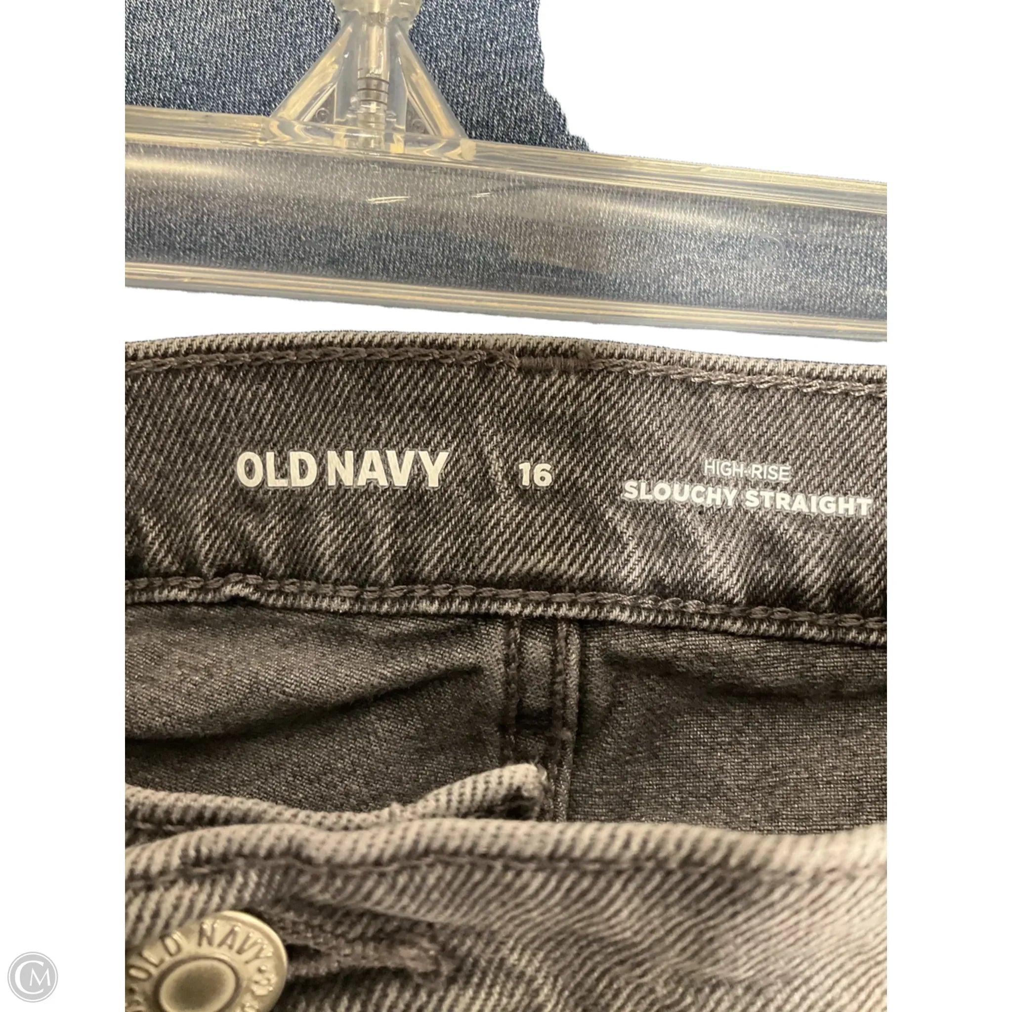 Men's Jeans with RipsJeans Straight By Old Navy In Grey, Size: 16